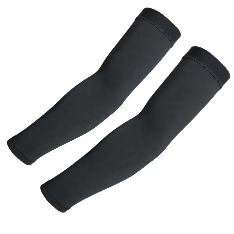 Wholesale spandex sports cycling arm fitness compression elbow sleeves wear protection