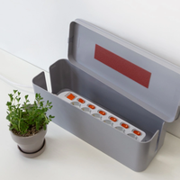 SOO 119 Autocollant Microcapsule Anti-incendie Automatique - Activation Thermique, Sans Entretien, Auto-adhésif, Équipement Facile à Installer