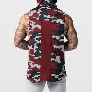 Sweat à capuche de sport pour homme 100% Spandex/Polyester respirant, écologique, séchage rapide, pour l'automne, avec impression de logo personnalisé - Product Image 4