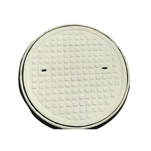 Couvercle de regard composite SMC EN124 D400 anti-UV et antivol 10x10 pour la sécurité routière et le drainage - Product Image 3