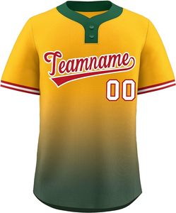 Uniforme de baseball personnalisé vert marine en polyester respirant unisexe pour adultes, nom d'équipe 00, impression sérigraphique, service OEM - Product Image 3