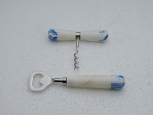 Modern Design Bottle Opener & Cock <b>Screw</b> Stainless Steel Bottle Opener With Resin Handle Cock <b>Screw</b> At low wholesale Price - Product Image 2