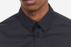 เสื้อเชิ้ตแขนสั้นลำลองผ้าฝ้าย 100% ราคาสมเหตุสมผล มีไซส์ใหญ่ให้เลือก สไตล์คลาสสิกสำหรับธุรกิจและงานทางการ - Product Image 3