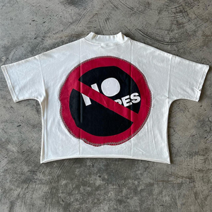 เสื้อยืดผ้าฝ้ายโอเวอร์ไซส์สำหรับผู้ชายเสื้อยืดโอเวอร์ไซส์โอเวอร์ไซส์ผ้าคอตตอน100% ขนาดใหญ่โอเวอร์ไซส์ - Product Image 3