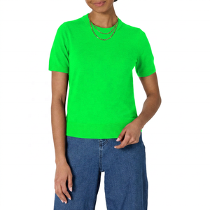 <b>Men's</b> <b>Navy</b> <b>Blue</b> Short Sleeve Knitted T-<b>Shirt</b> O-Neck Regular Fit Sporty Solid Color 100% Cotton Breathable Quick Dry Anti-shrink - Product Image 6