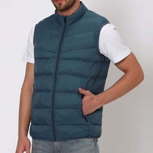 Chaqueta Acolchada de Diseño Personalizado OEM, Chaqueta Acolchada sin Mangas de Último Diseño, Ropa para Hombre, Chaqueta sin Mangas a la Moda - Product Image 4