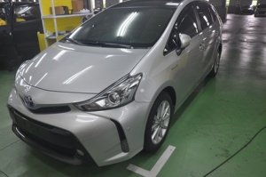 Pare-soleil de fenêtre en PMMA, protection contre les intempéries, ajustement parfait pour Prius v (ZVW40/41) / Prius α (Japon) / Prius+ (Europe) - Product Image 1