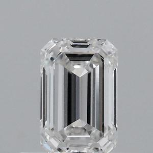 EMERALD Diamante suelto de 0,53 quilates con E VVS2 VG Calidad 5,72-3,71-2,46 Tabla 66,3 Profundidad IGI Certificada - Product Image 1