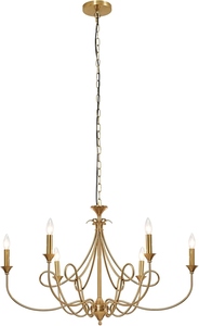 Plafonnier Sputnik en métal en gros, Lustre doré style Mid-Century, Prix usine, Lampe encastrée, Couleur et taille personnalisables - Product Image 5