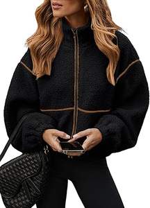 Chaqueta Larga Impermeable para Mujer, Ecológica, de Forro Polar, 100% Poliéster, para Todas las Estaciones - Product Image 3