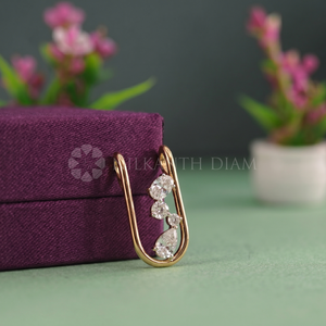 Nuevo Diseño de Colgante de Diamante Redondo y Ovalado Creado en Laboratorio en Oro Sólido de 10K, 14K y 18K, Joyería Fina para Mujer - Product Image 5