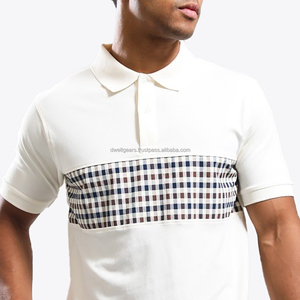 T-shirt décontracté d'été pour homme, col rond, respirant, séchage rapide, anti-plis, léger, en soie/coton brodé - Product Image 3