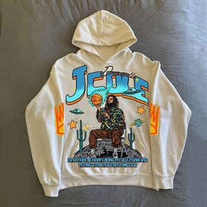 Sudadera con Capucha DTF Oversize – Sudadera de Felpa 100% Algodón para Hombre, Estilo Urbano, Impresión de Alta Calidad, Prenda Esencial para Invierno - Product Image 4
