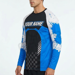 เสื้อเจอร์ซีย์จักรยานเสือภูเขาแบบมีโลโก้สั่งทำได้ ขายส่งเสื้อแข่งจักรยานเสือภูเขา เสื้อพิมพ์ลายเต็มตัวตามสั่ง ผู้จำหน่ายชุดปั่นจักรยาน - Product Image 4