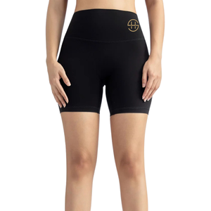 Shorts Deportivos de Cintura Alta para Mujer, Elásticos, de Compresión, para Ciclismo, Yoga, Gimnasio, Entrenamiento, Ropa Deportiva Personalizada - Product Image 1