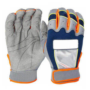 Guantes de Bateo de Béisbol Profesionales 2026 de Última Tendencia al por Mayor en Línea, Ambidiestros, Ecológicos, de Cuero Personalizable para Clubes - Product Image 6