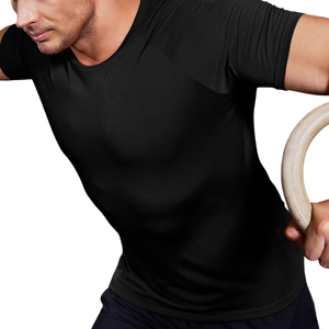 Active Movement T-<b>shirt</b> For Men's Double Stitching <b>Polyester</b> Professional Wear Lightweight T-<b>shirt</b> For Men's - Product Image 2