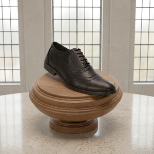 <b>Men's</b> Premium Oxford Dress <b>Shoes</b> Pointed Toe Lace-Up Solid Formal Business <b>Shoes</b> <b>for</b> Office, Career, Wedding and <b>Party</b> Wear - Product Image 1