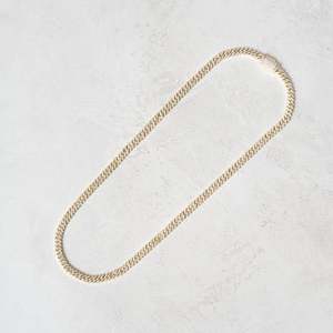Luxury Silver Plated Hiphop <b>Rope</b> <b>Chain</b> Necklace with Round Brilliant Cut Channel Set Unisex Wedding Everyday Wear - Product Image 3