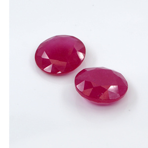 Rubis naturels de Bangkok, ronds calibrés de 16 mm, pierres précieuses de rubis naturelles facettées, prêtes à l'emploi pour la création de bijoux - Product Image 4