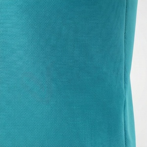 Polo à manches courtes pour homme, couleur turquoise, fermeture éclair, 100% polyester, tricoté, séchage rapide, uni, sportif, coupe classique - Product Image 5
