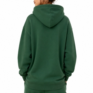 Sweat à capuche en polaire surdimensionné pour femme avec strass, confortable pour le quotidien et les week-ends, style streetwear, design personnalisé - Product Image 2