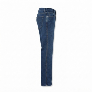 Custom Logo <b>Men</b> Jeans High Quality Denim Pants Private Label Supplier Premium Cotton <b>Stretch</b> Denim Wholesale Manufacturer - Product Image 3