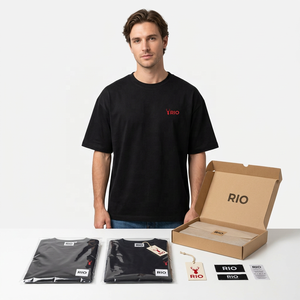 Custom Heavyweight Oversized T Shirt 240 GSM 100% Combed Cotton Drop Shoulder Mens Streetwear Tees Bangladesh Manufacturer - Product Image 5