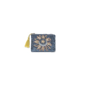 Monedero de Cuentas de Vidrio Hechas a Mano con Cierre, para Mujer, con Diseño Personalizable, para Viajes - Product Image 2