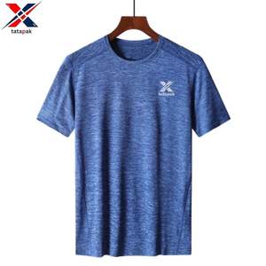 เสื้อยืดคอกลมผู้ชายแบบใหม่ พิมพ์ลายดิจิตอลตามสั่ง สีพื้นเรียบ ไม่มีแบรนด์ ผ้าถักนุ่ม 100% ผ้าฝ้าย ทรงหลวม - Product Image 5