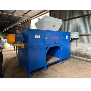 Broyeur RDF à double arbre semi-automatique pour plastiques, capacité de broyage 1500 kg/h - Product Image 1