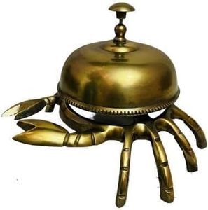 Brass Table <b>Bell</b> Hotel Reception <b>Bell</b> Office School Service <b>Bell</b> Vintage Antique Brass Desktop <b>Calling</b> <b>Bell</b> Desk Service <b>Bell</b> 5 - Product Image 4