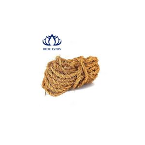 Corde en fibre de coco écologique Blue Lotus de haute qualité |   Corde en fibre naturelle durable, grande taille, finesse du fil disponible en différentes longueurs - Product Image 1