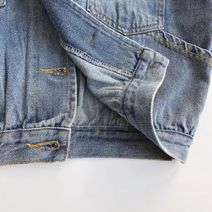 Custom Autumn Vintage Washing Kids Casual <b>Jacket</b> Boys Jeans Coats Little Boys Girls Denim Outerwear Coat - Product Image 6