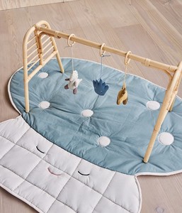 Marco de Actividades para Bebés Hecho a Mano con Ratán Natural, Ecológico, para Actividades Sensoriales, Decoración de Cuarto de Bebé y Guardería - Product Image 5