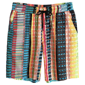 Conjunto de Camisa de Manga Corta a Rayas y Pantalones Cortos para Hombre, Cuello Camisero, Estilo Casual de Verano, Transpirable, de Poliéster - Product Image 6