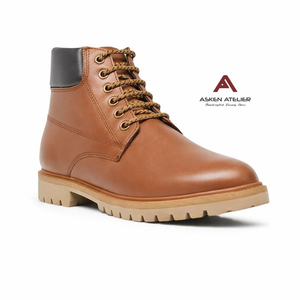 <b>Men's</b> Brown for <b>Boots</b> Classic Lace Hidden <b>High</b> Heel Ankle Workwear Desert <b>Boot</b> Outdoor Party Shoes Casual Height Increasing - Product Image 5