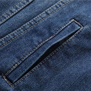 Elegant Jeans Jackets For Men Classic Casual Style Durable Jeans Jackets For Weekend Daily Fashion - Product Image 5