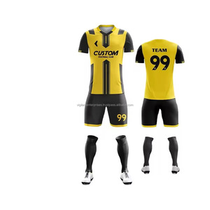 Team Name and Logo Football Jersey Soccer Wear for Uniforms with Customized Design - Product Image 2