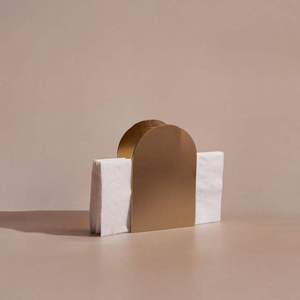 Leaf Cutout Design Modern Metal Napkin Holder Stand With Free Standing <b>Table</b> Organizer For Home <b>Dining</b> Decor Home <b>Table</b> Use - Product Image 3