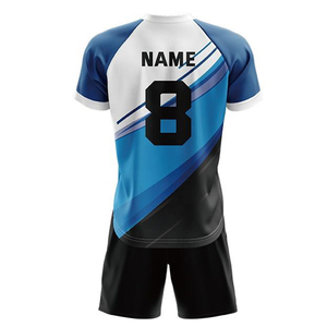 Hot Sale Mens Summer Short Sleeve <b>Volleyball</b> Uniforms with Full Sublimated Jerseys Custom Logo Design <b>Volleyball</b> <b>Set</b> OEM Service - Product Image 3