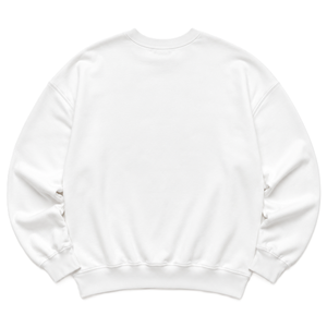 Sudaderas de cuello redondo para mujer al por mayor, con bordado de apliques personalizado, de algodón polar, estilo oversize, de marca privada, de fábrica. - Product Image 4