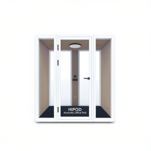 Duo HIPOD Acoustic Office Pods Indoor Privacy Booth for Phone Use Enhances Office Sound Cancellation - Product Image 2