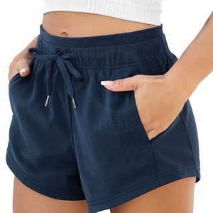 Soft Touch Women Sweat <b>Shorts</b> Cotton <b>Fleece</b> Relaxed Casual <b>Shorts</b> For Home Wear Street Style Online Sale - Product Image 3