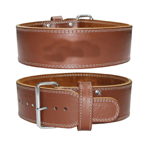 Custom Leather Single Prong Powerlifting Belt Heavy Duty Weightlifting <b>Strength</b> <b>Training</b> Gym Support Belt For Men And Women - Product Image 3