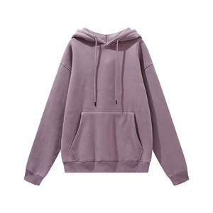Sudadera con Capucha Oversize para Hombre, 100% Algodón, Tejido de Felpa, Térmica para Invierno, Logotipo Bordado en la Parte Delantera, Estilo Hip Hop - Product Image 2
