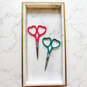 Love Shape Embroidery Scissors Stainless Steel Precision <b>Thread</b> <b>Cutter</b> for Sewing Craft DIY Hobbyists - Product Image 2