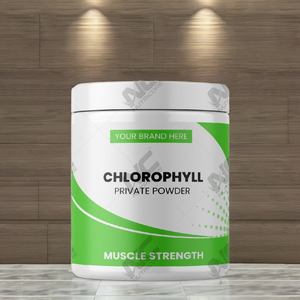 Poudre de Chlorophylle Nutricore 200g, Complément Alimentaire Antioxydant, Dose de 2g, Certifié GMP pour Adultes et Personnes Âgées - Product Image 1