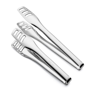 Pince à glaçons en acier inoxydable, ustensile de cuisine pour restaurants, pince à glaçons en acier pour aliments - Product Image 5
