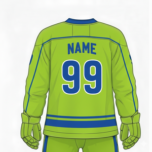 Jersey de Hockey sobre Hielo Personalizado al por Mayor OEM |   Uniformes de Hockey sobre Hielo Transpirables de Malla con Logotipo Personalizado, Fabricante de Uniformes de Hockey sobre Hielo OEM - Product Image 6
